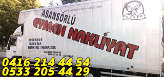 Adıyaman Eymen Asansörlü Nakliyat
