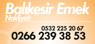 Balıkesir Emek Nakliyat
