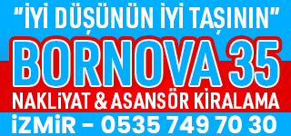 Bornova 35 Asansörlü Evdeneve Nakliyat