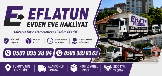 Eflatun Asansör Kiralama Evden Eve Nakliyat
