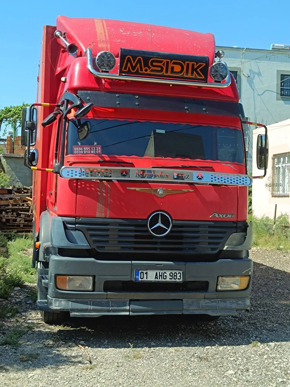 2005 model 2528 mersedes axor – fotoğraf 1