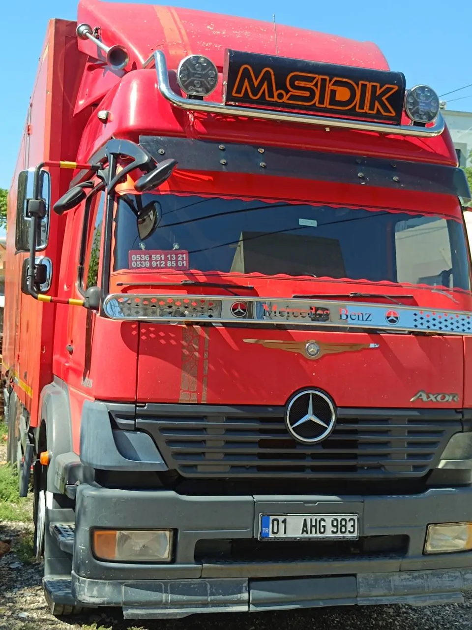 2005 model 2528 mersedes axor – fotoğraf 3