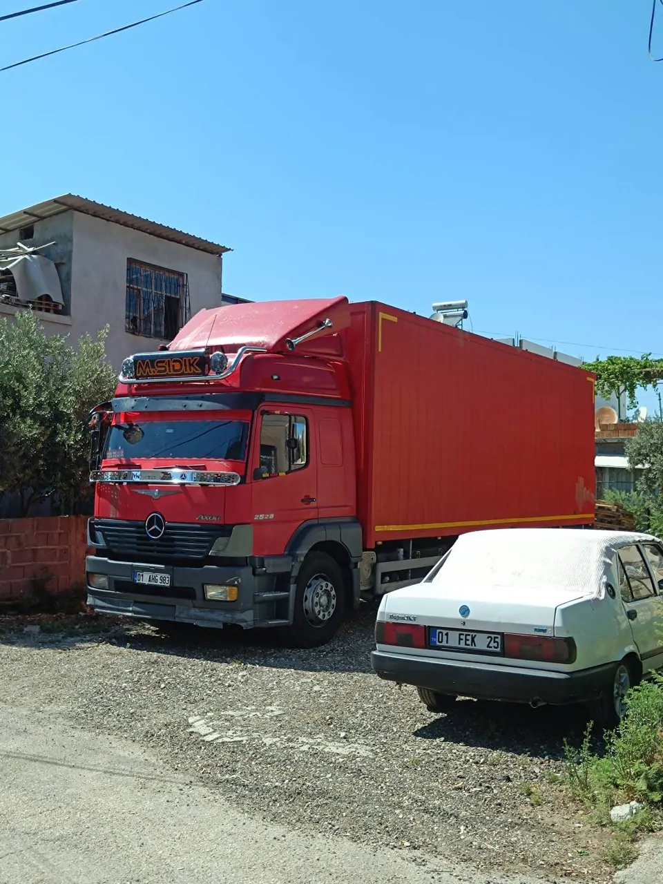 2005 model 2528 mersedes axor – fotoğraf 2
