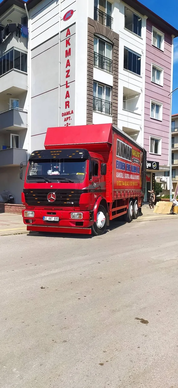 Her yüke uyumlu kasalı 2521 mersedes – fotoğraf 5