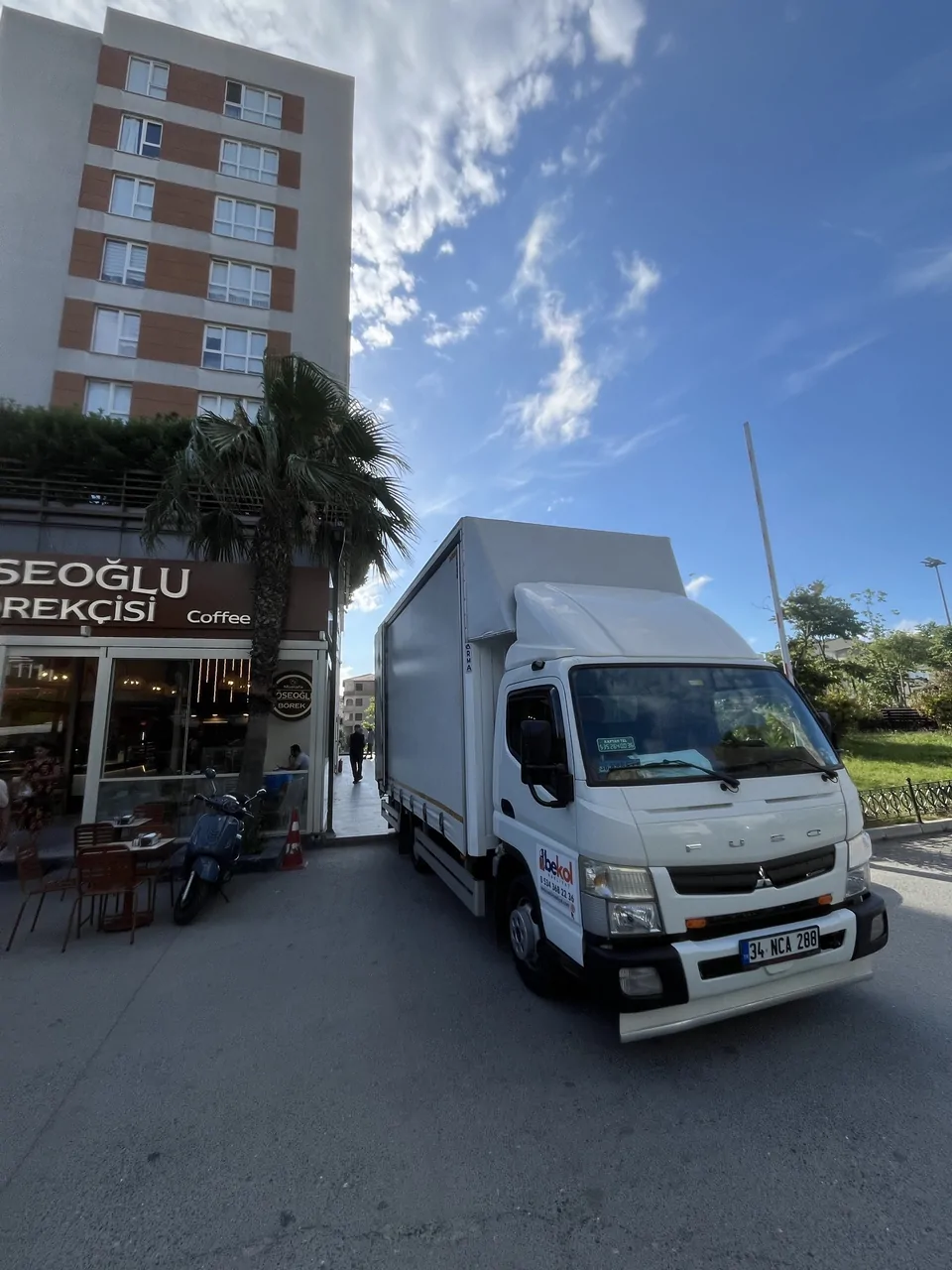 temiz uzun şase kamyonet fuso – fotoğraf 3