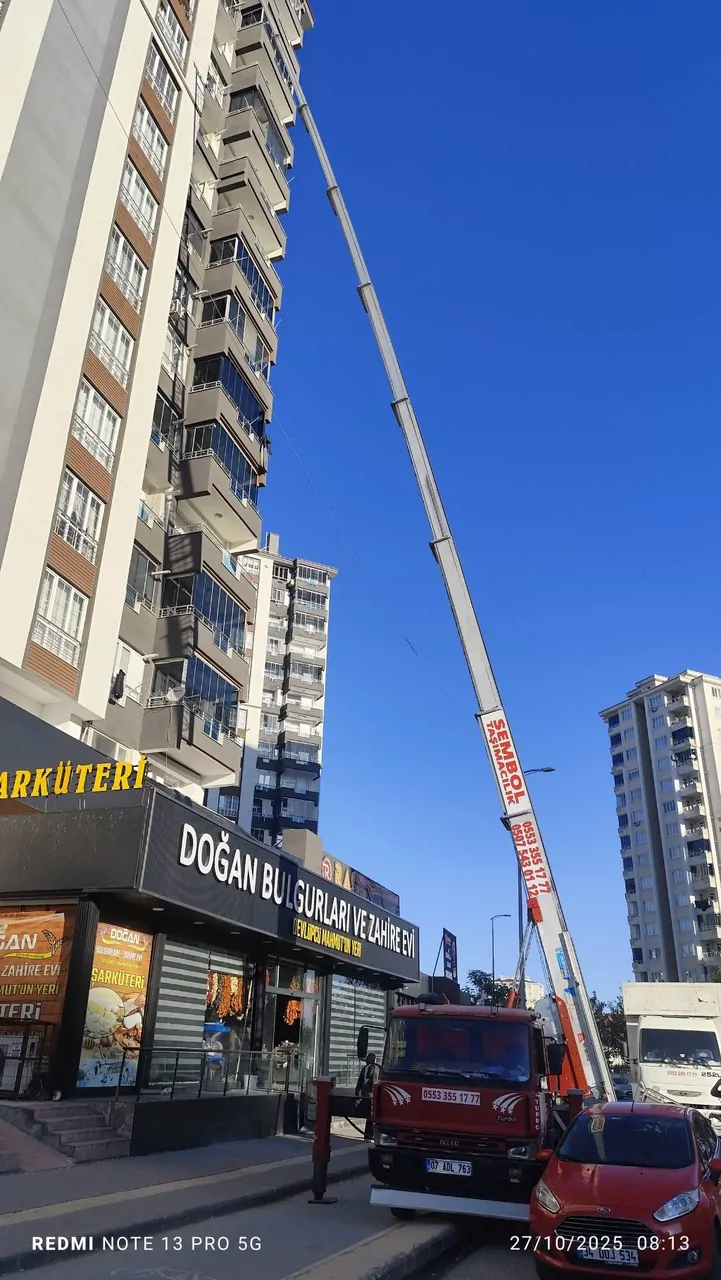 Mobil asansör 45 metre 2017 horyong – fotoğraf 2