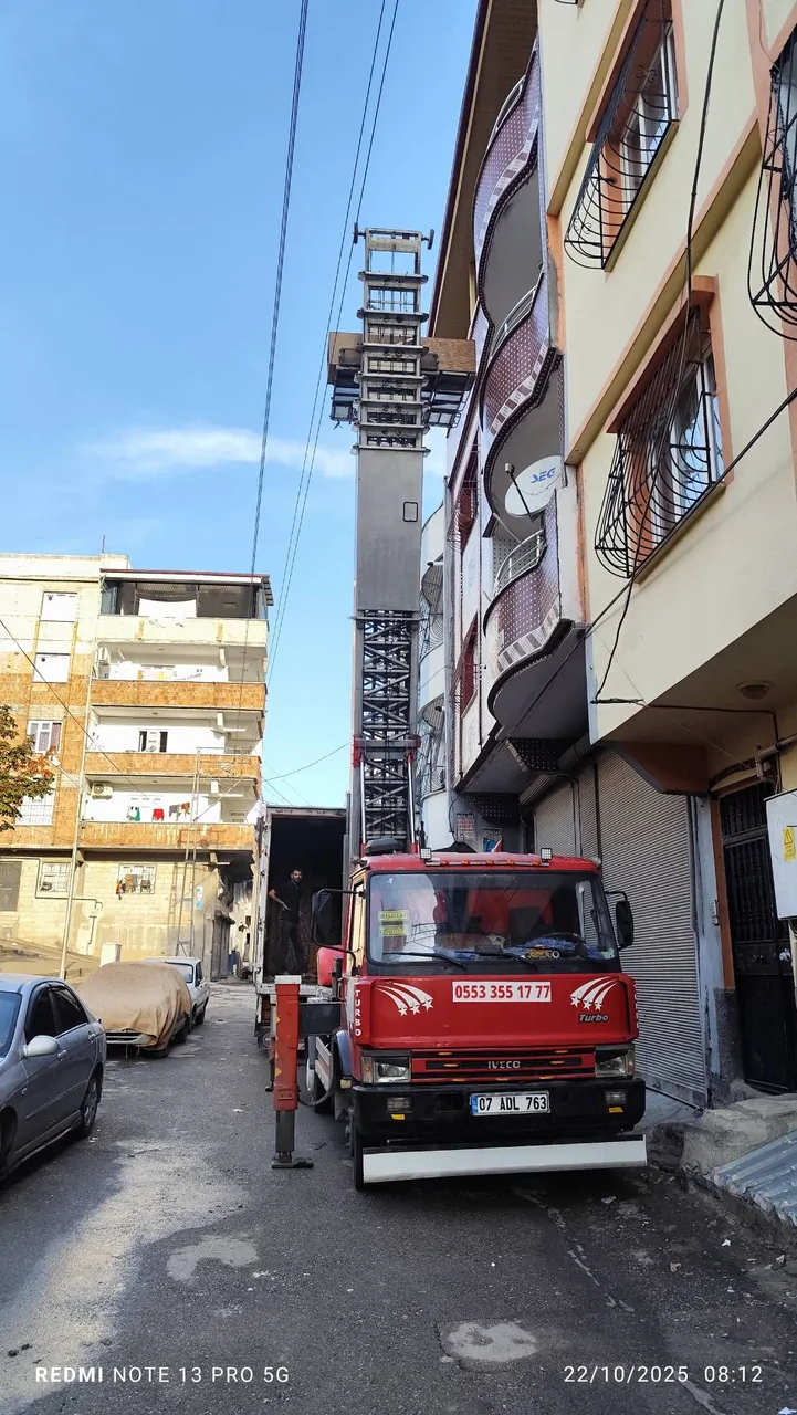 Mobil asansör 45 metre 2017 horyong – fotoğraf 4