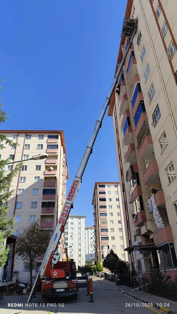 Mobil asansör 45 metre 2017 horyong – fotoğraf 3