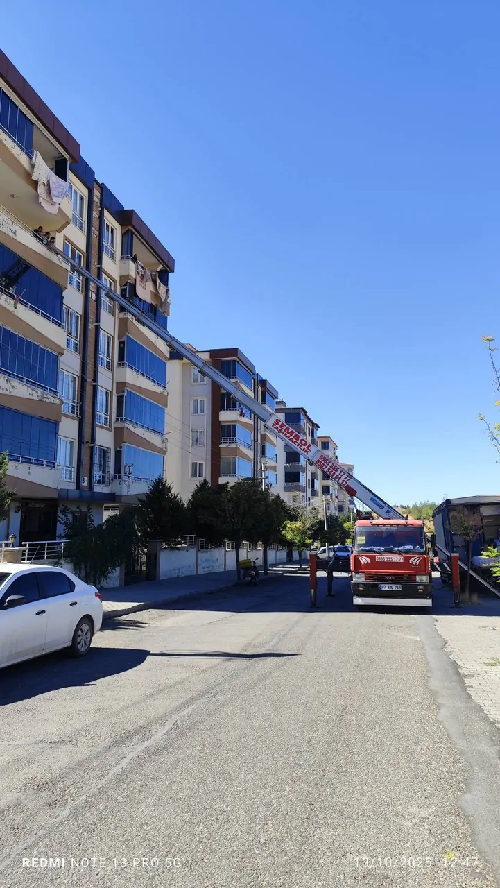 Mobil asansör 45 metre 2017 horyong – fotoğraf 5