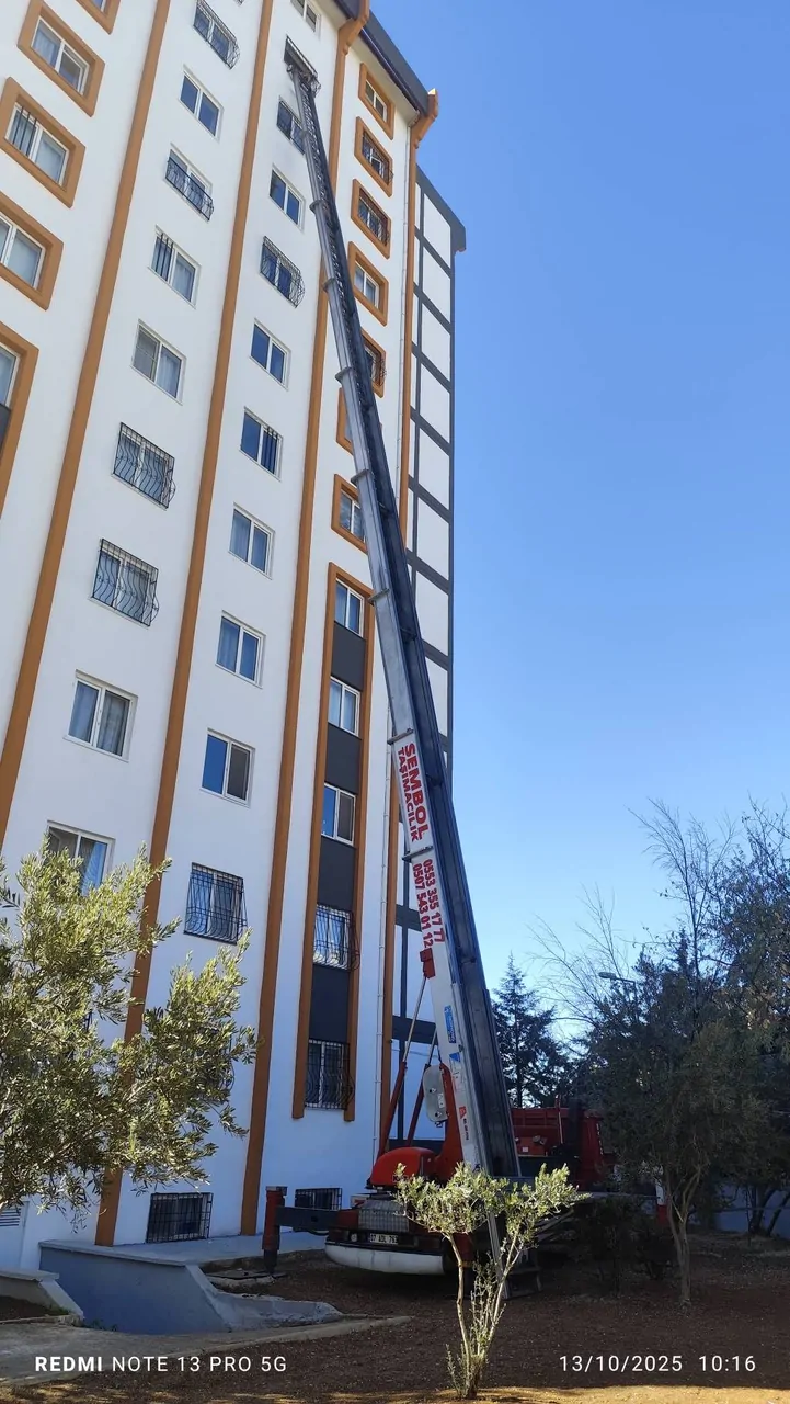 Mobil asansör 45 metre 2017 horyong – fotoğraf 6