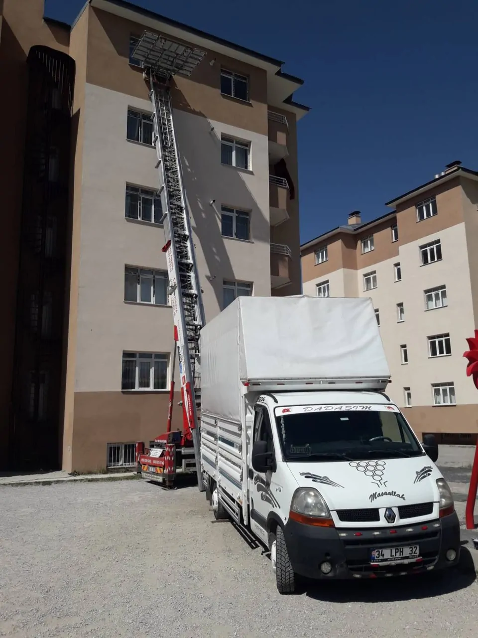 Renault master kesme kamyonet 3 kat makas – fotoğraf 4