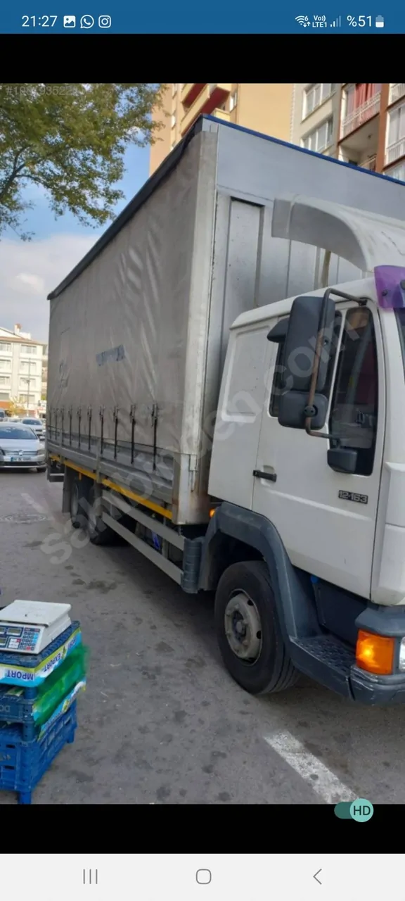 12 .163 man 2001 model temiz kullanılmış motor durumu güzel orijinal motoru el değmemiş – fotoğraf 11