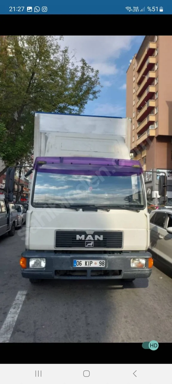 12 .163 man 2001 model temiz kullanılmış motor durumu güzel orijinal motoru el değmemiş – fotoğraf 10
