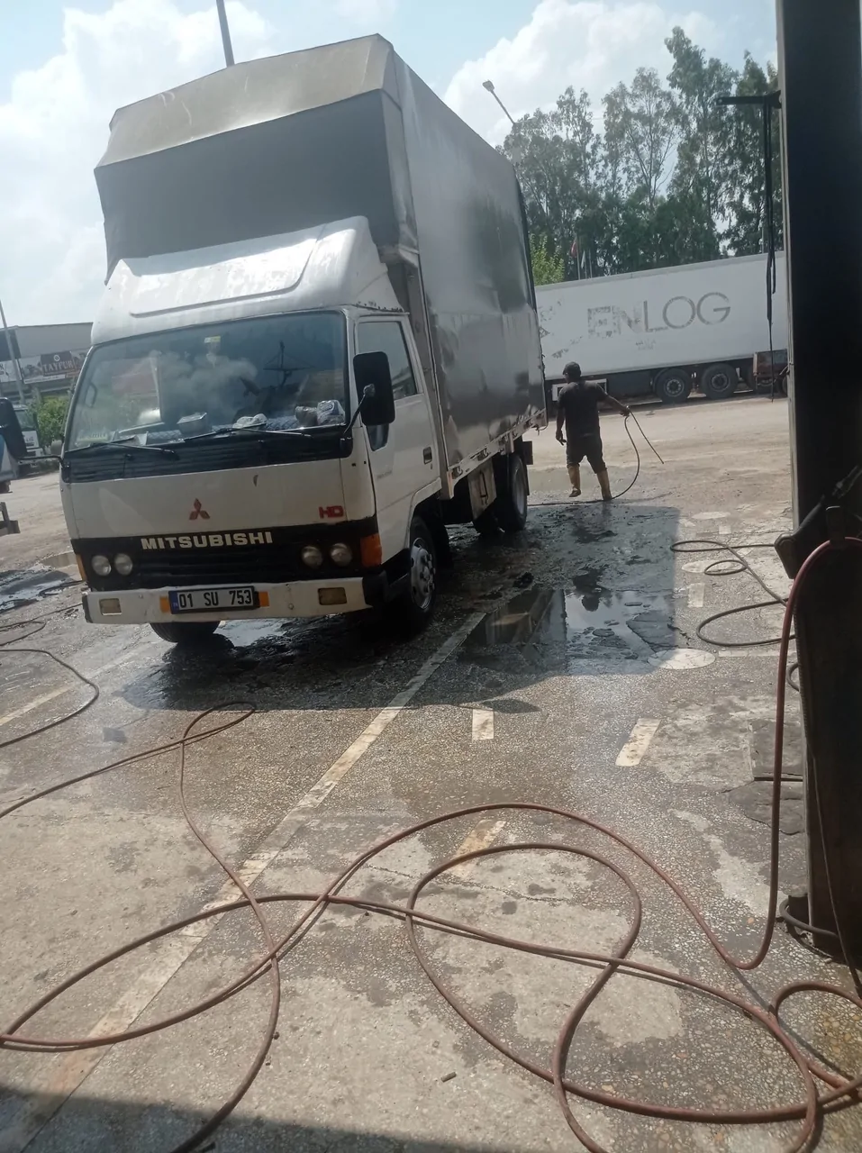 96 model Mitsubishi 330 binde muayene sıfır  pul parasisi he – fotoğraf 4