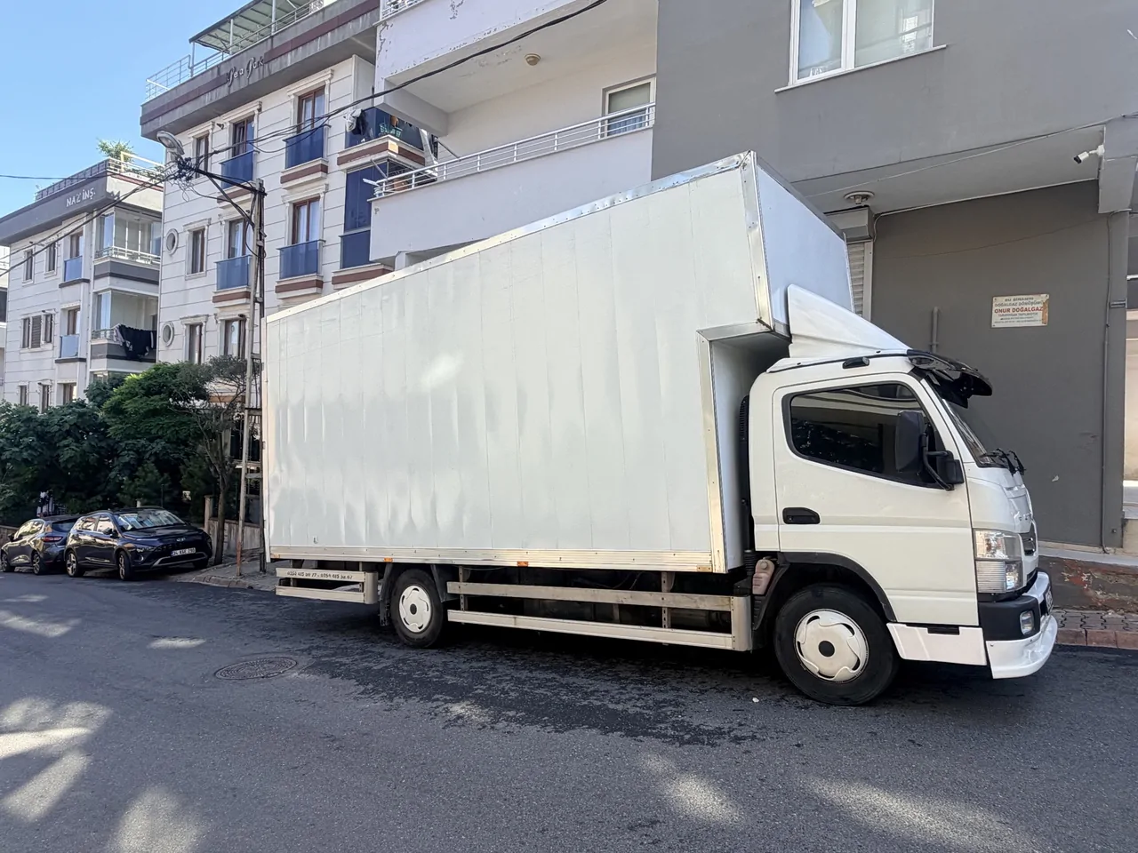 2014 model mitsubishi fuso kamyon evden eve kasalı – fotoğraf 4