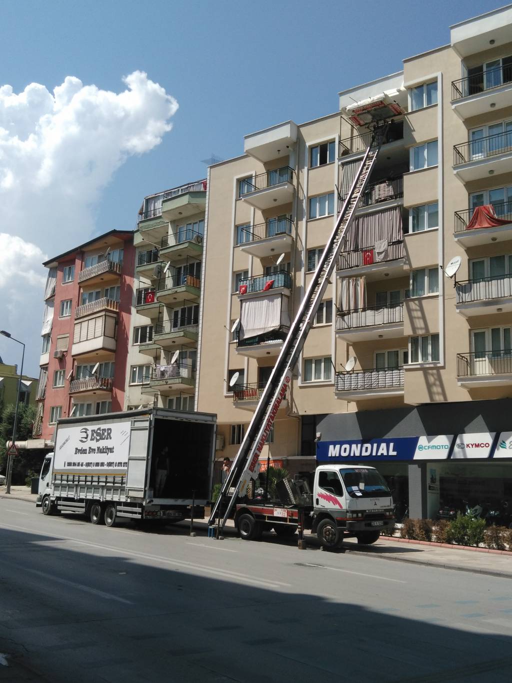 Denizli ESER Nakliyat ASANSÖR kiralama