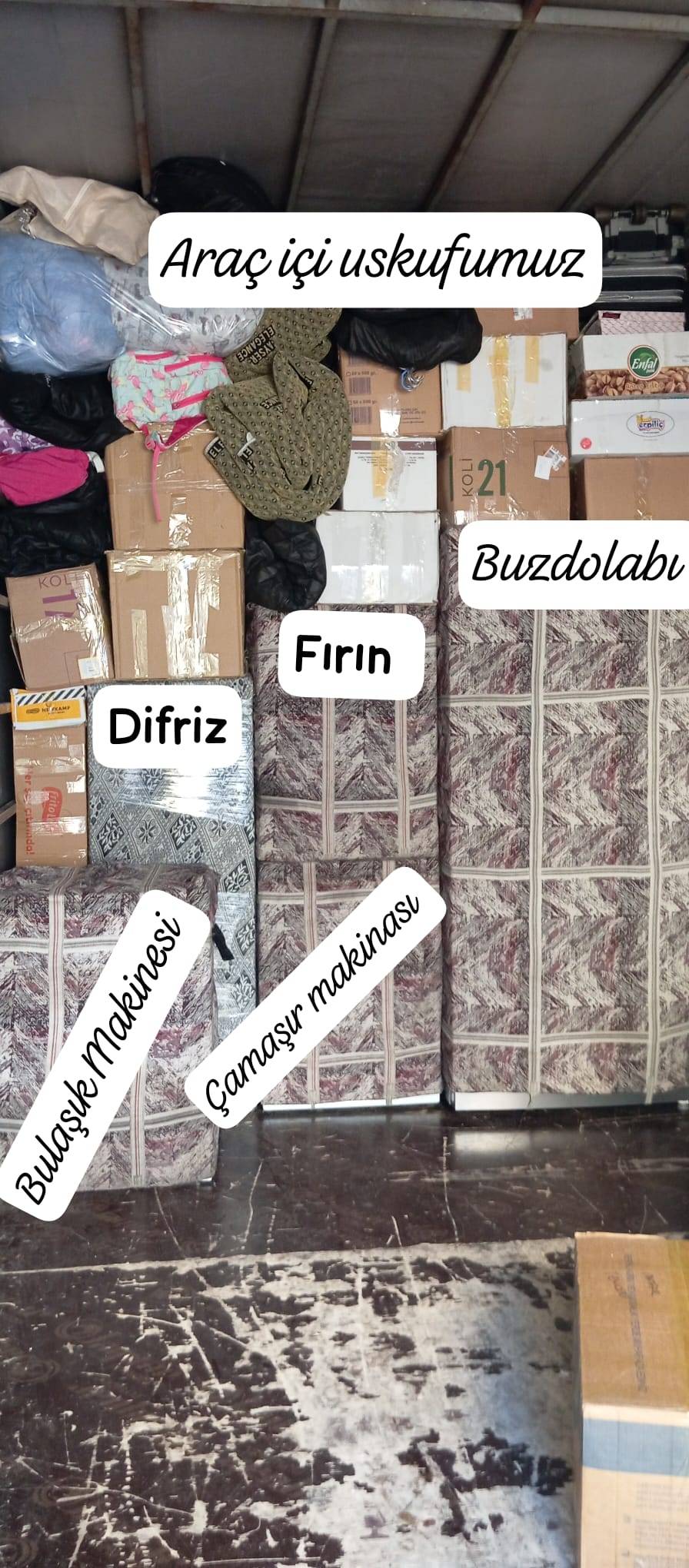 Gaziantep doğukent evden eve nakliyat