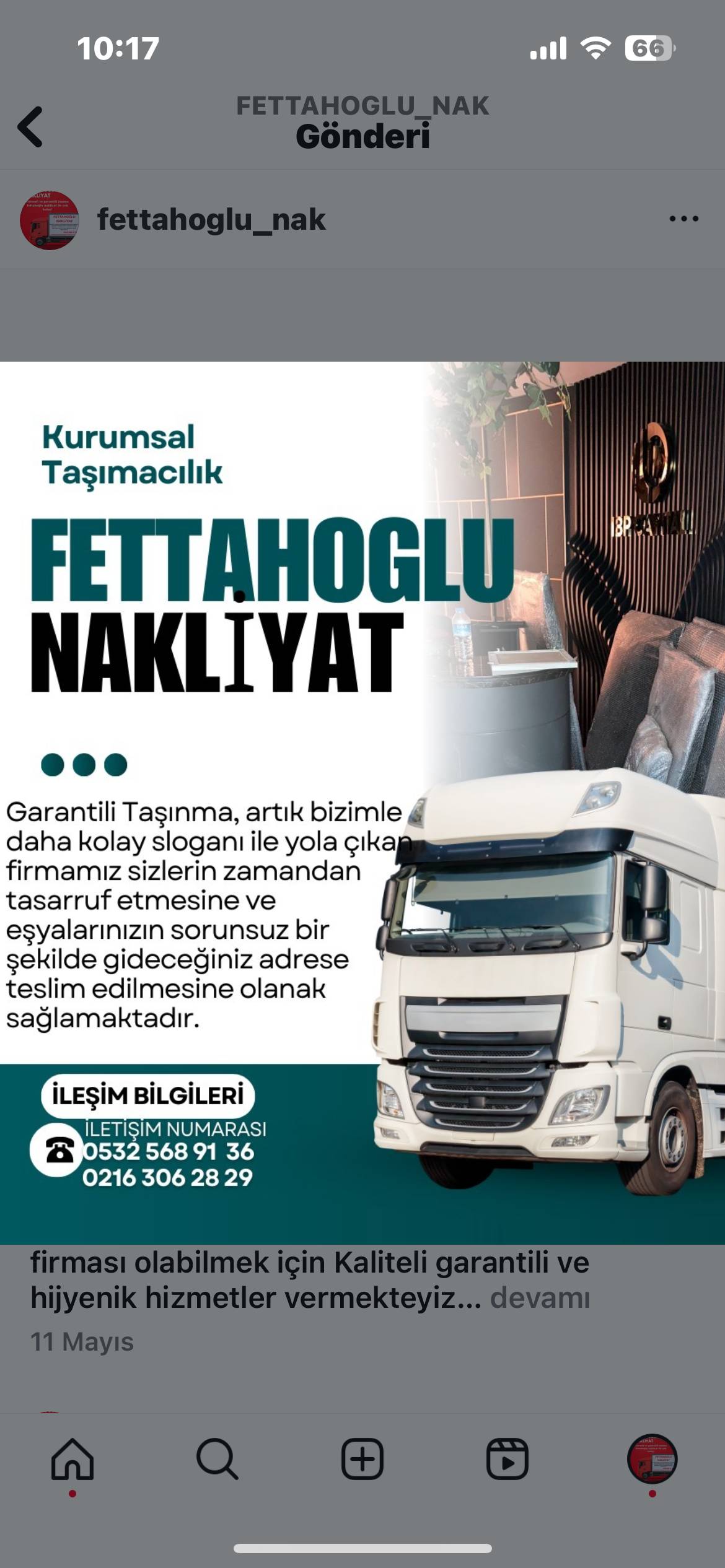 Fettahoğlu Nakliyat
