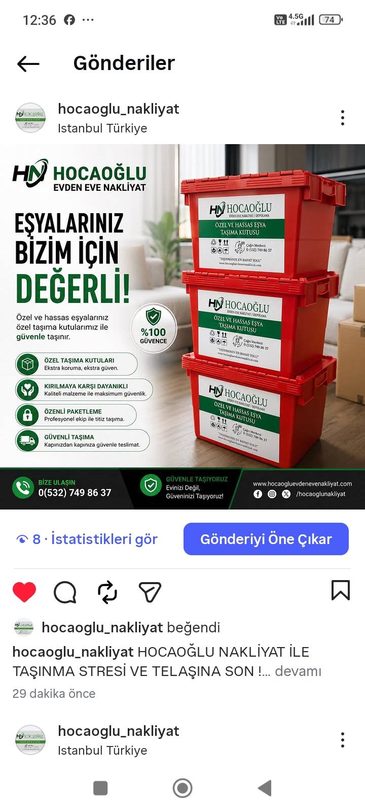 Hocaoğlu Nakliyat