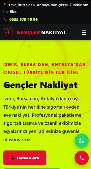 Kayseri Genç Türk Nakliyat