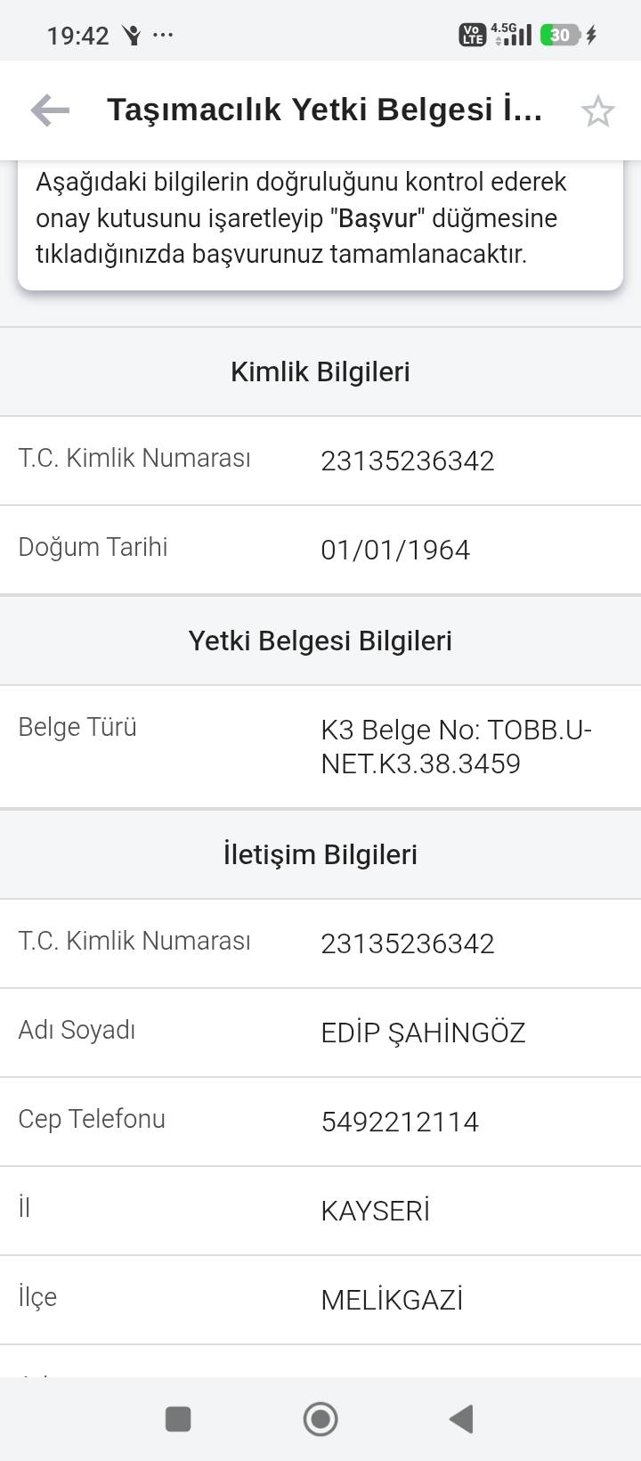 Kayseri Genç Türk Nakliyat