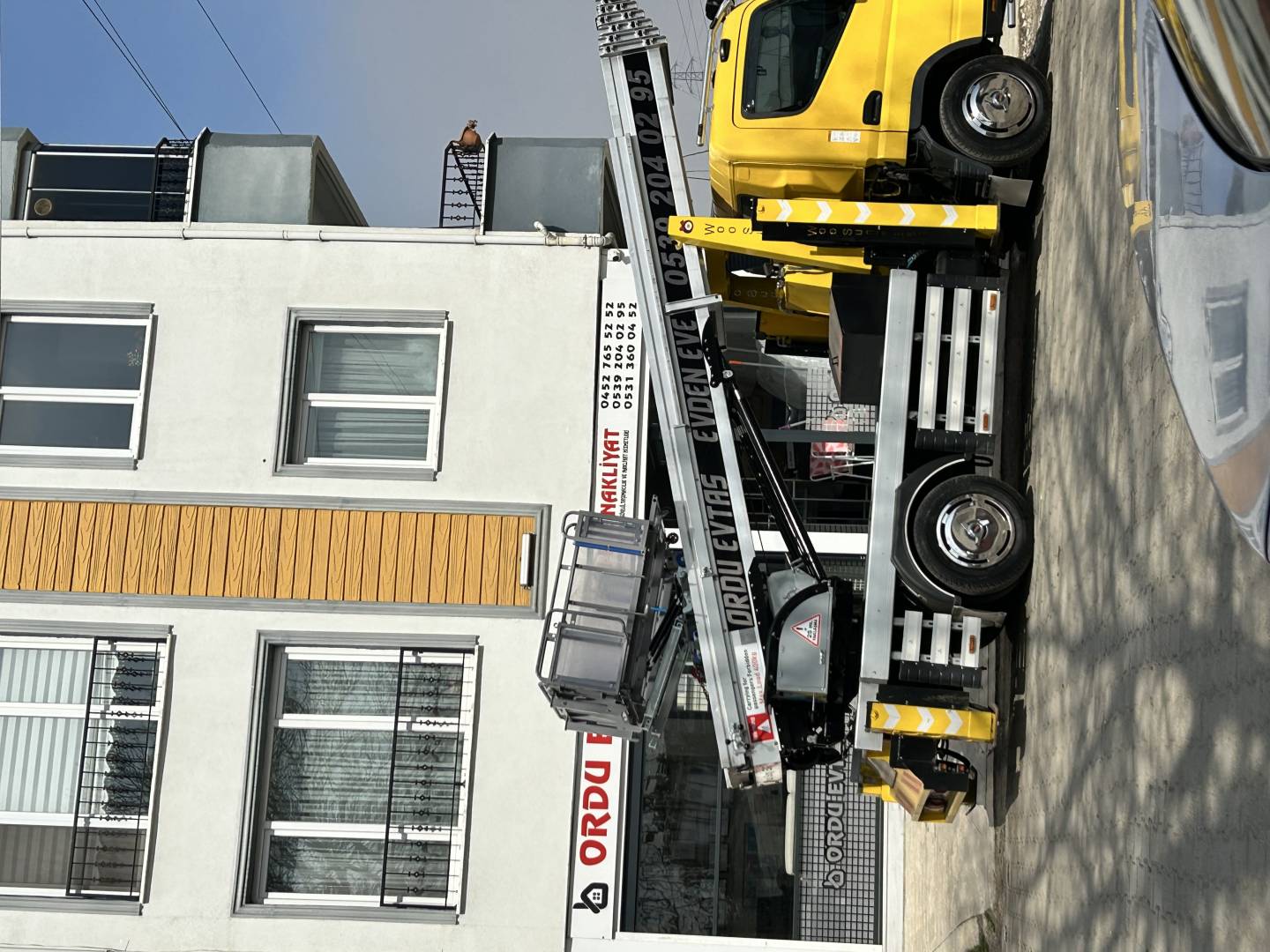 Ordu Evtaş asansör nakliyat
