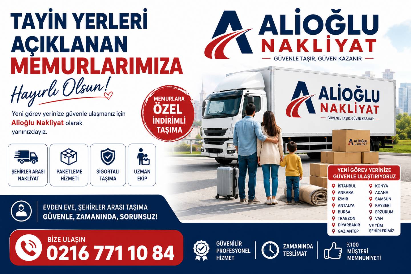 ALİOĞLU EVDEN EVE NAKLİYAT  İSTANBUL