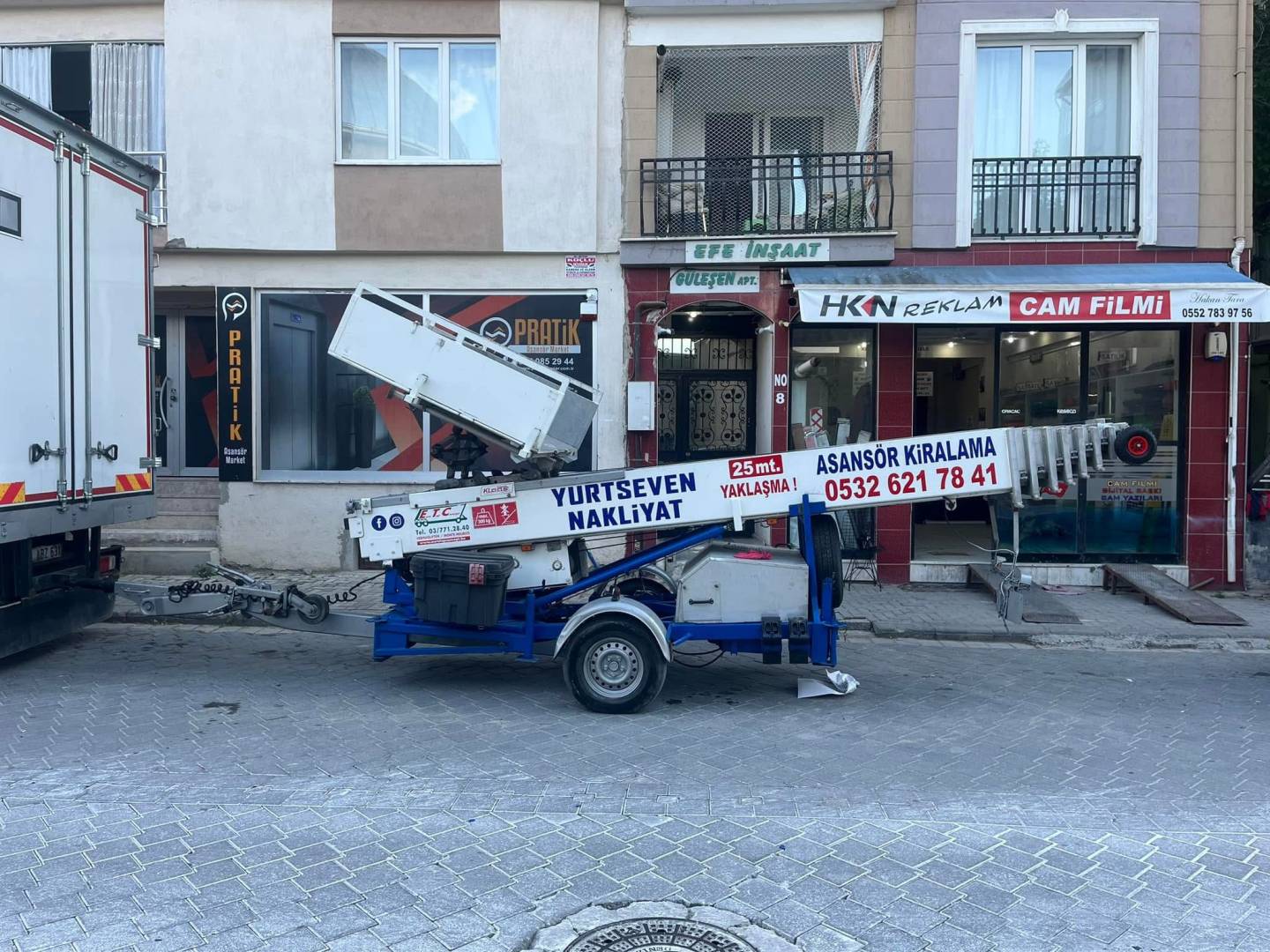 Yurtseven Nakliyat Asansörlü Evden Eve Nakliyat