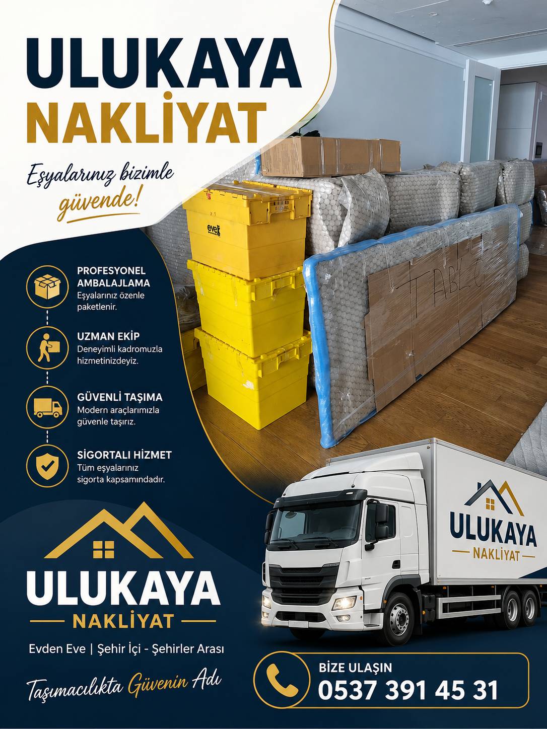 ULUKAYA EVDEN EVE NAKLİYAT galerisi, fotoğraf 2