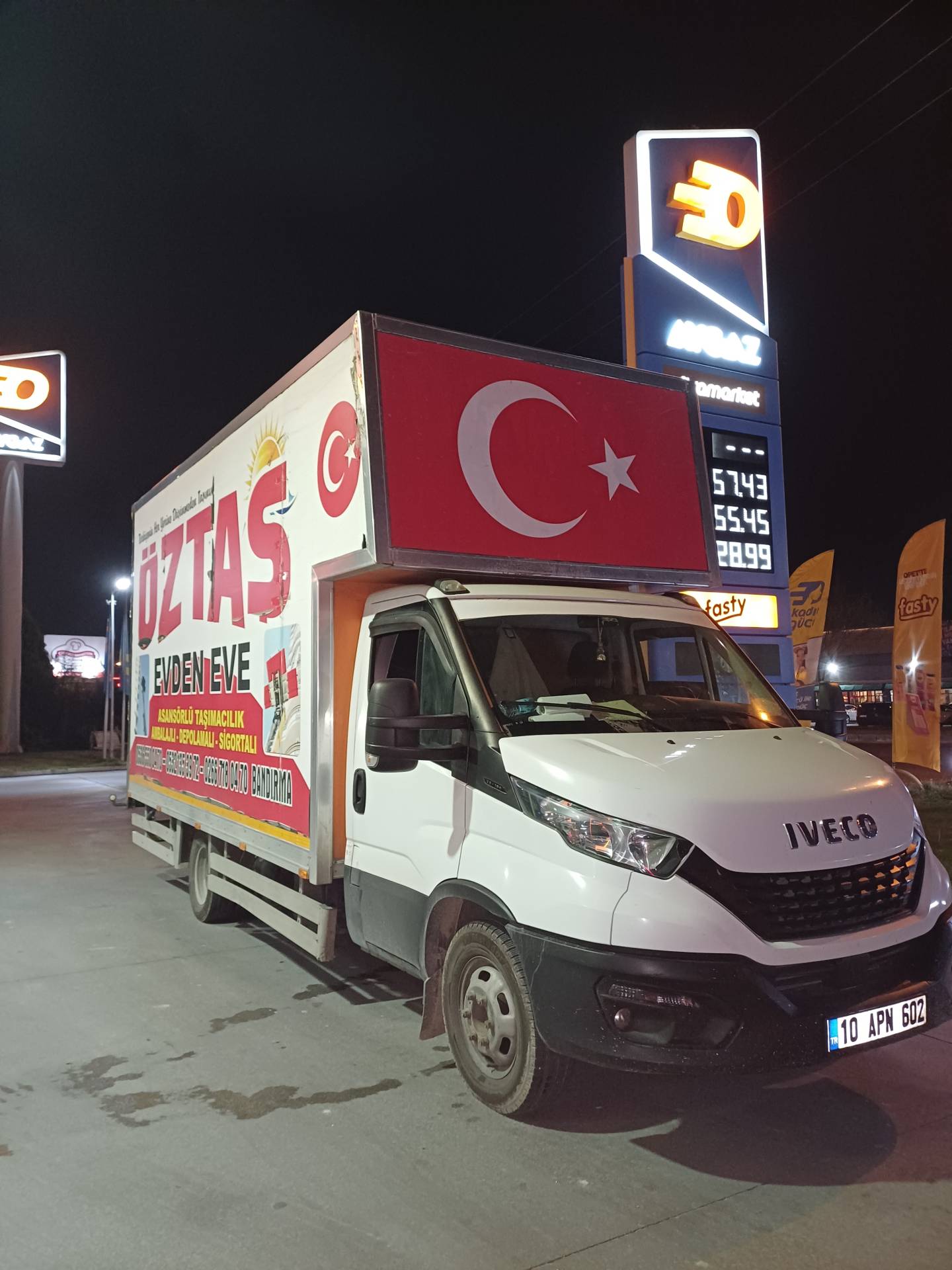 Bandırma Öztaş Evden Eve Nakliyat