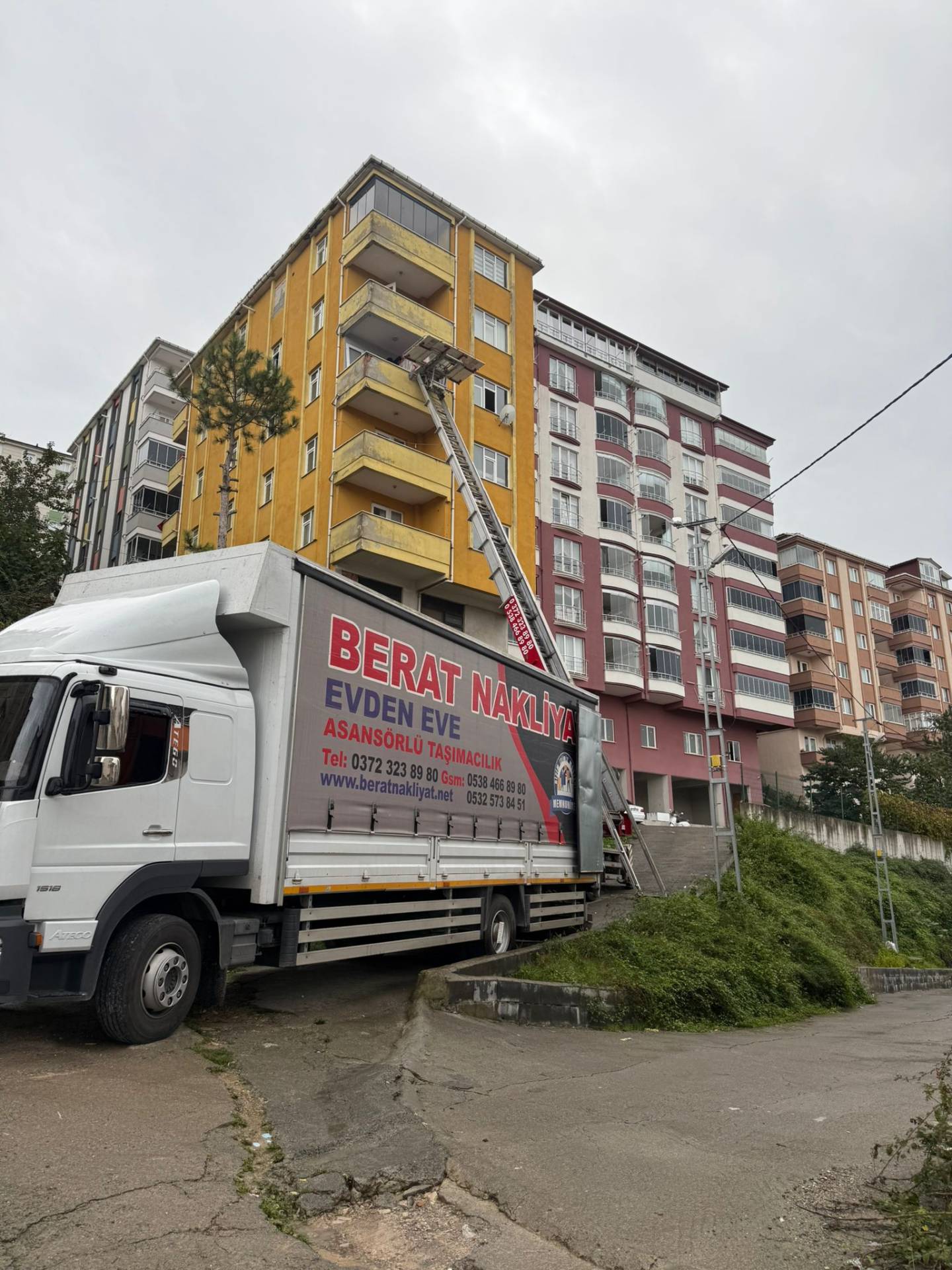 Berat Evden Eve Asansörlü Nakliyat Kdz Ereğli