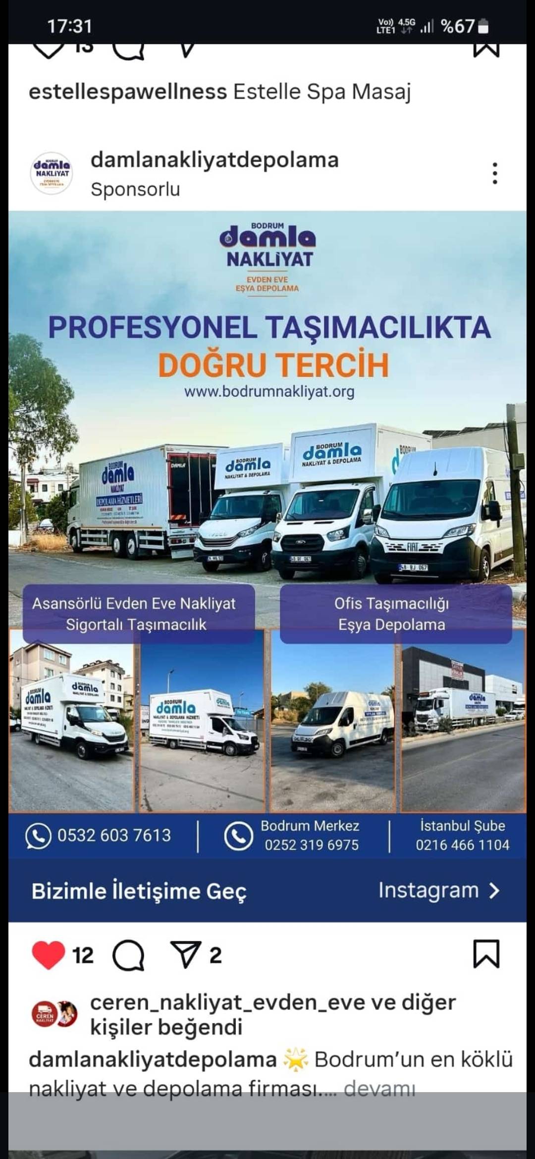 DAMLA NAKLİYAT