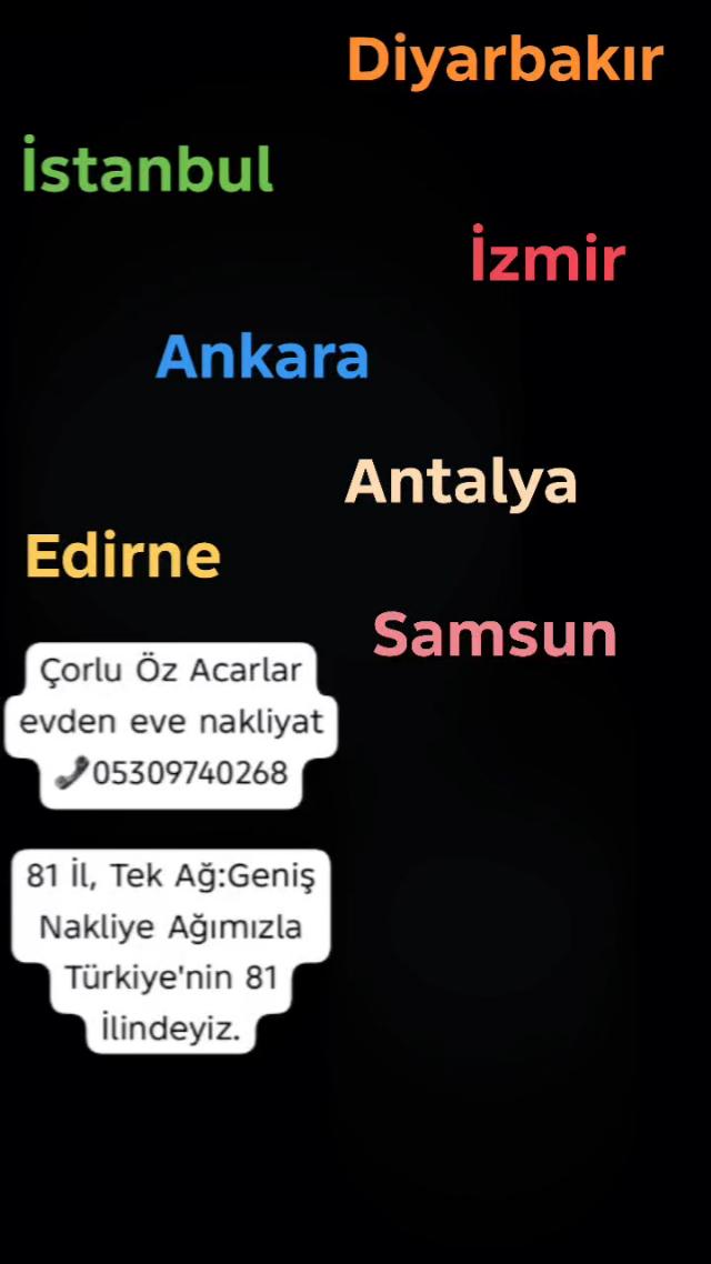 Öz Acarlar Evden Eve Nakliyat