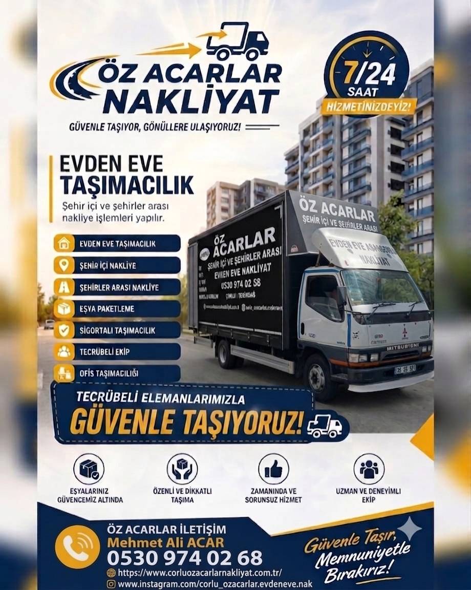 Öz Acarlar Evden Eve Nakliyat