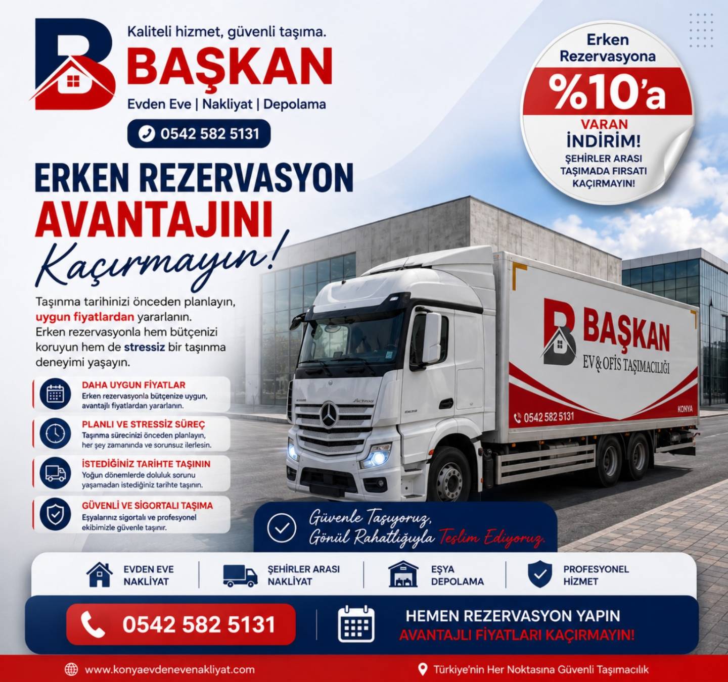 KONYA BAŞKAN EV& OFİS TAŞIMACILIĞI