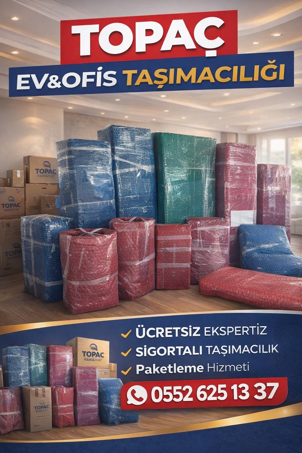 TOPAÇ EVDEN EVE NAKLİYAT