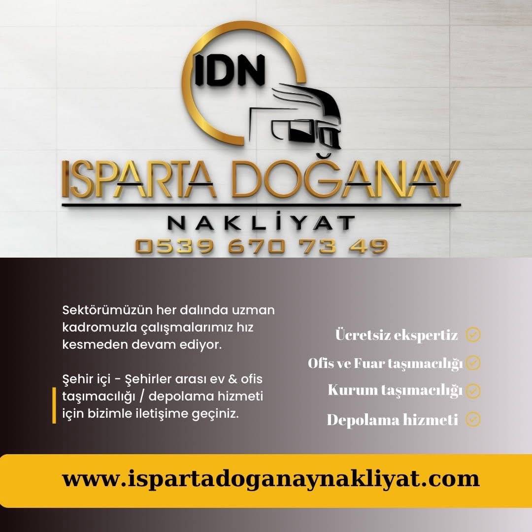 Isparta DoğanAy Nakliyat ve Asansör Kiralama