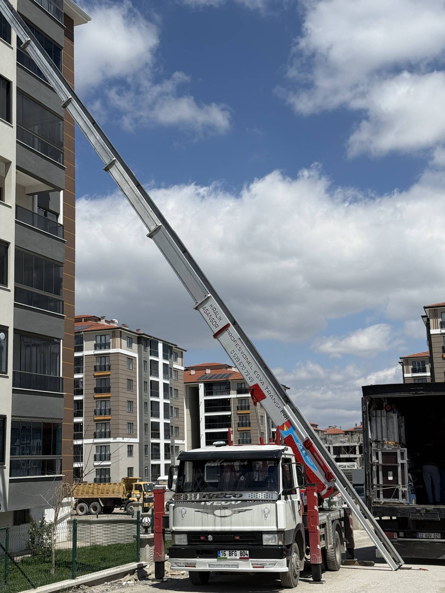 Isparta DoğanAy Nakliyat ve Asansör Kiralama