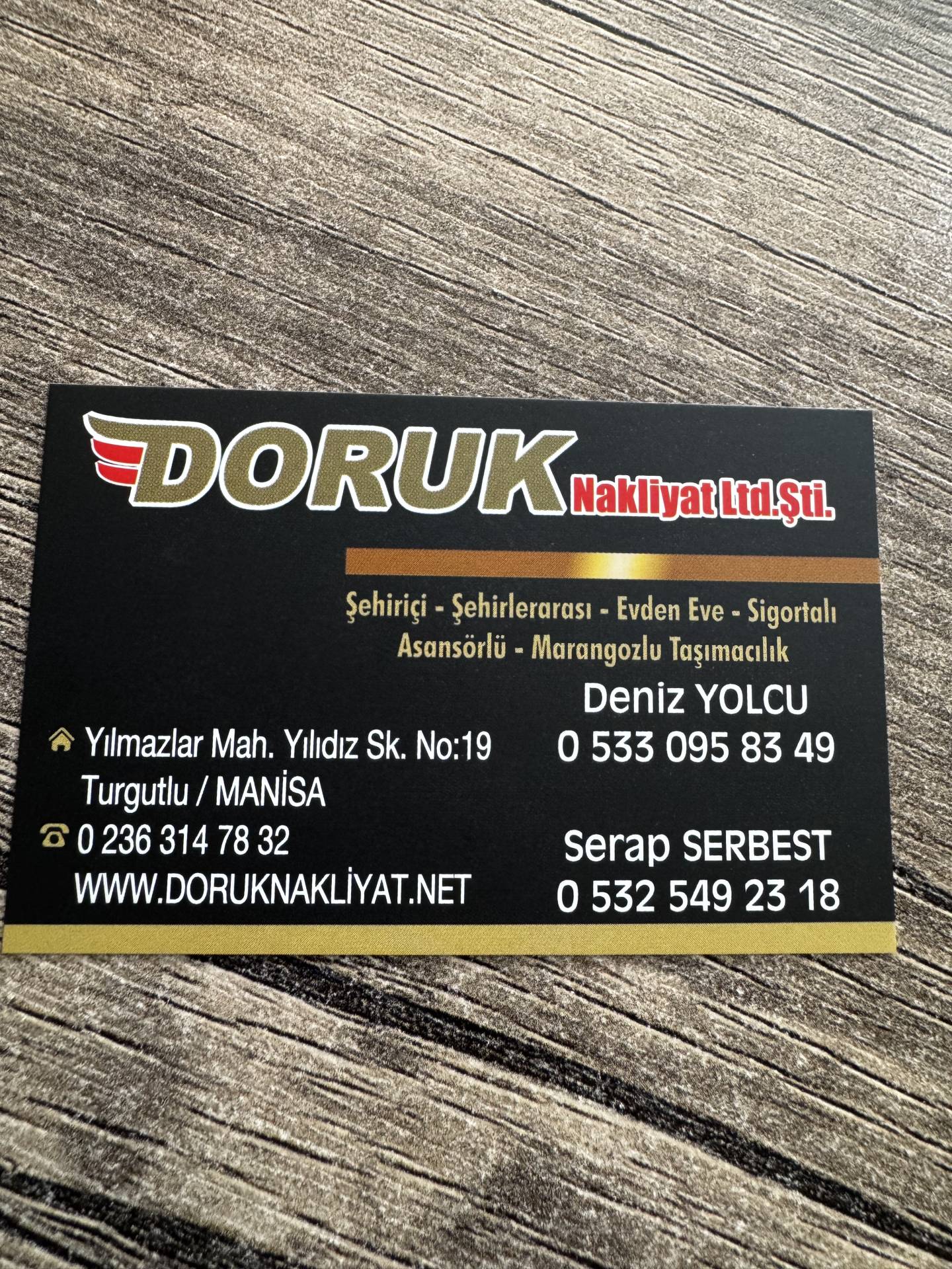 Doruk Nakliyat Turgutlu