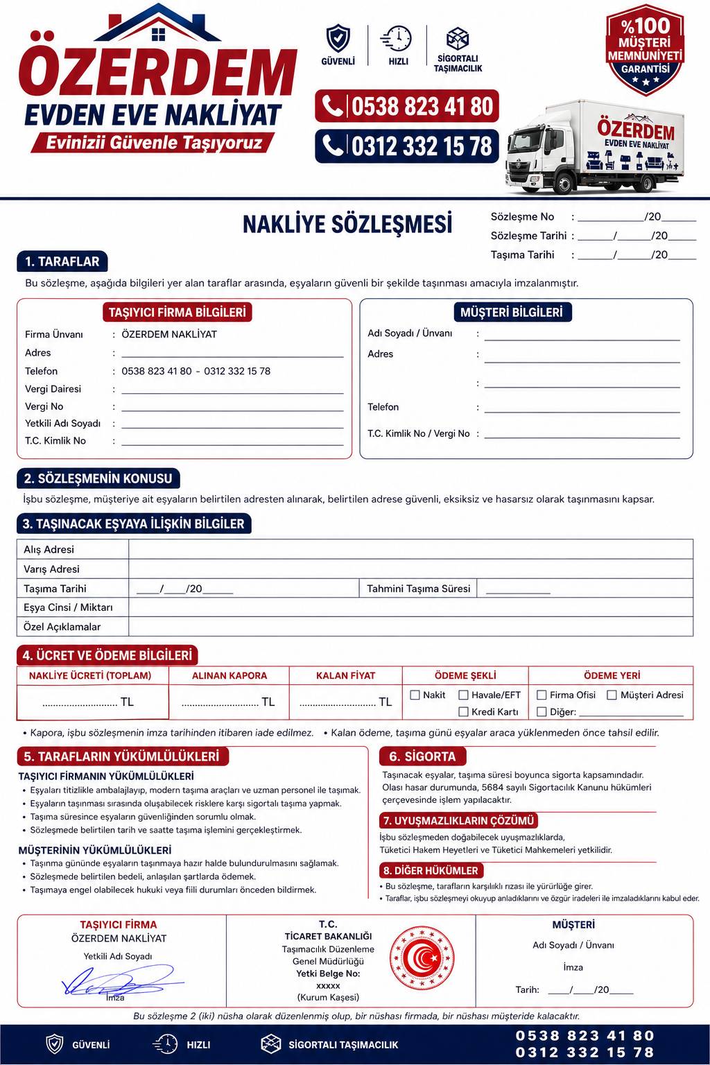Özerdem Nakliyat