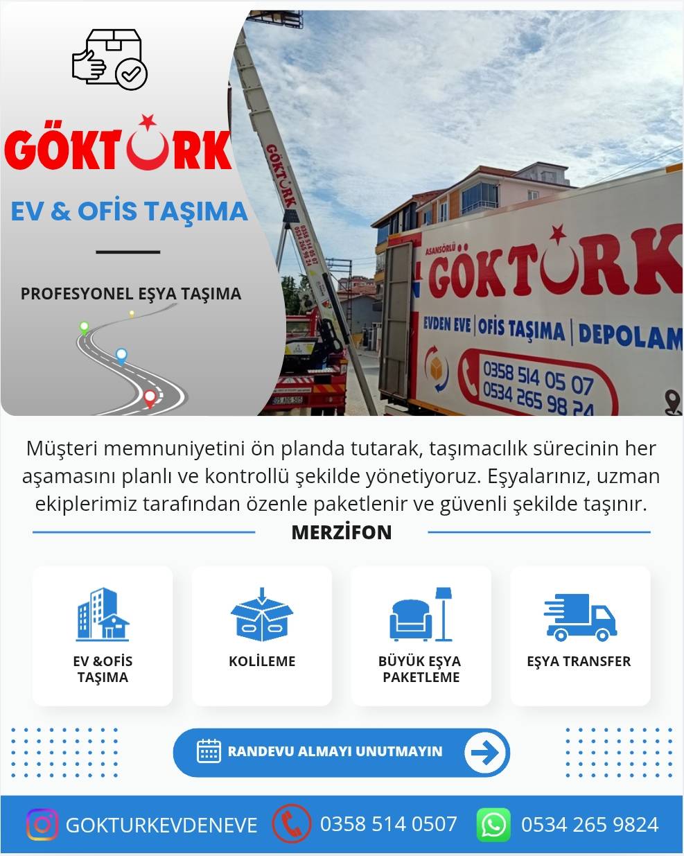 Merzifon Göktürk Asansörlü Taşımacılık galerisi, fotoğraf 2