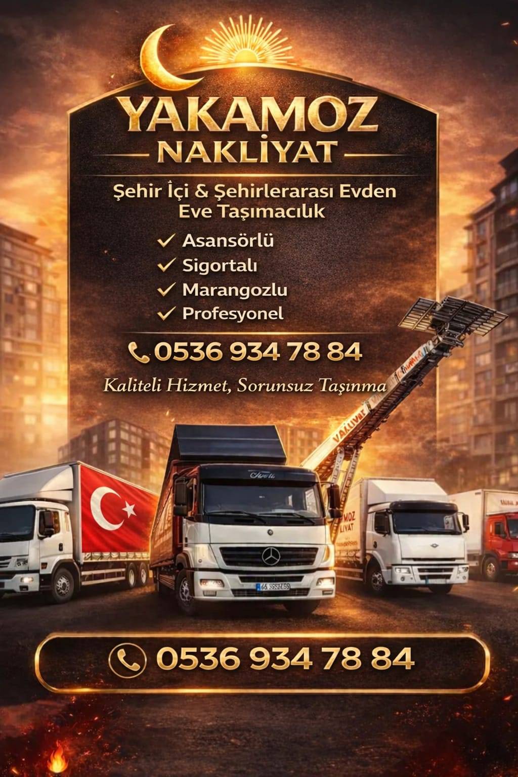 Yakamoz Profesyonel Nakliyat